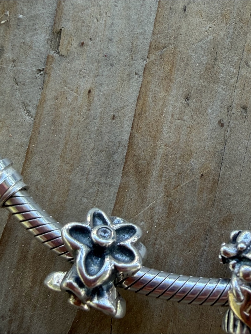 Pandora retired He Loves Me diamond charm. - Picture 2 of 2